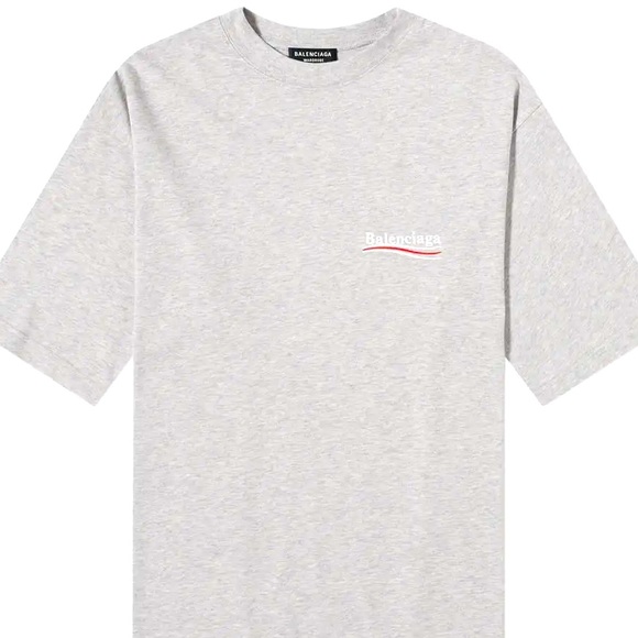BALENCIAGA Small Fit Embrodied Logo T-Shirt. - Picture 7 of 9